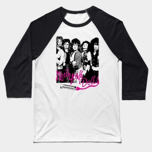 New York Dolls Baseball T-Shirt